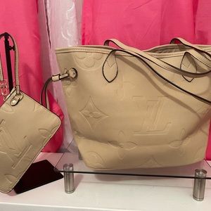 Beige Purse Set